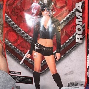 Miss law and order Halloween costume!